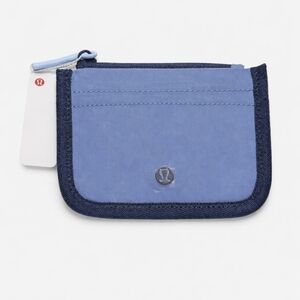 Lululemon True Identity Card Case Blue NWT